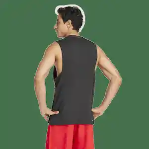 Adidas Camisa Polo D4t 3s Tank Hombre Negro Talla L Ref: Je5685