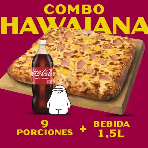 Hawaiana - 9 porciones + 1 bebida 1.5 lt