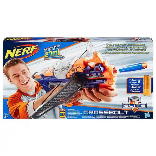 Nerf Lanzador Crossbolt Arco