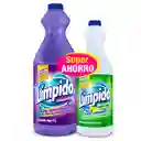 Quitamanchas Límpido Ropa Color 1 lt + Límpido Limón 460 ml