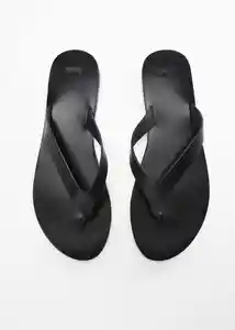 Sandalias Hilo Negro Talla 41 Mujer Mango