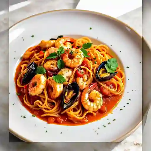 Pasta Marinera Salsa Roja