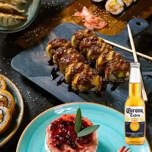 Combo Crispy Roll + Corona 355 ml