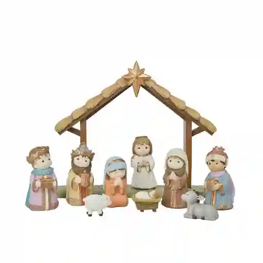 Members Selection Juego de Pesebre en Resina