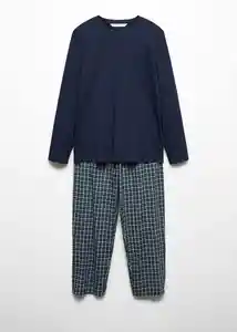 Pijama Green Navy Talla L Hombre Mango