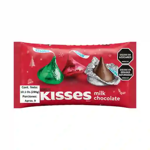 Chocolate Hersheys Kisses Navidad (286 Gr)