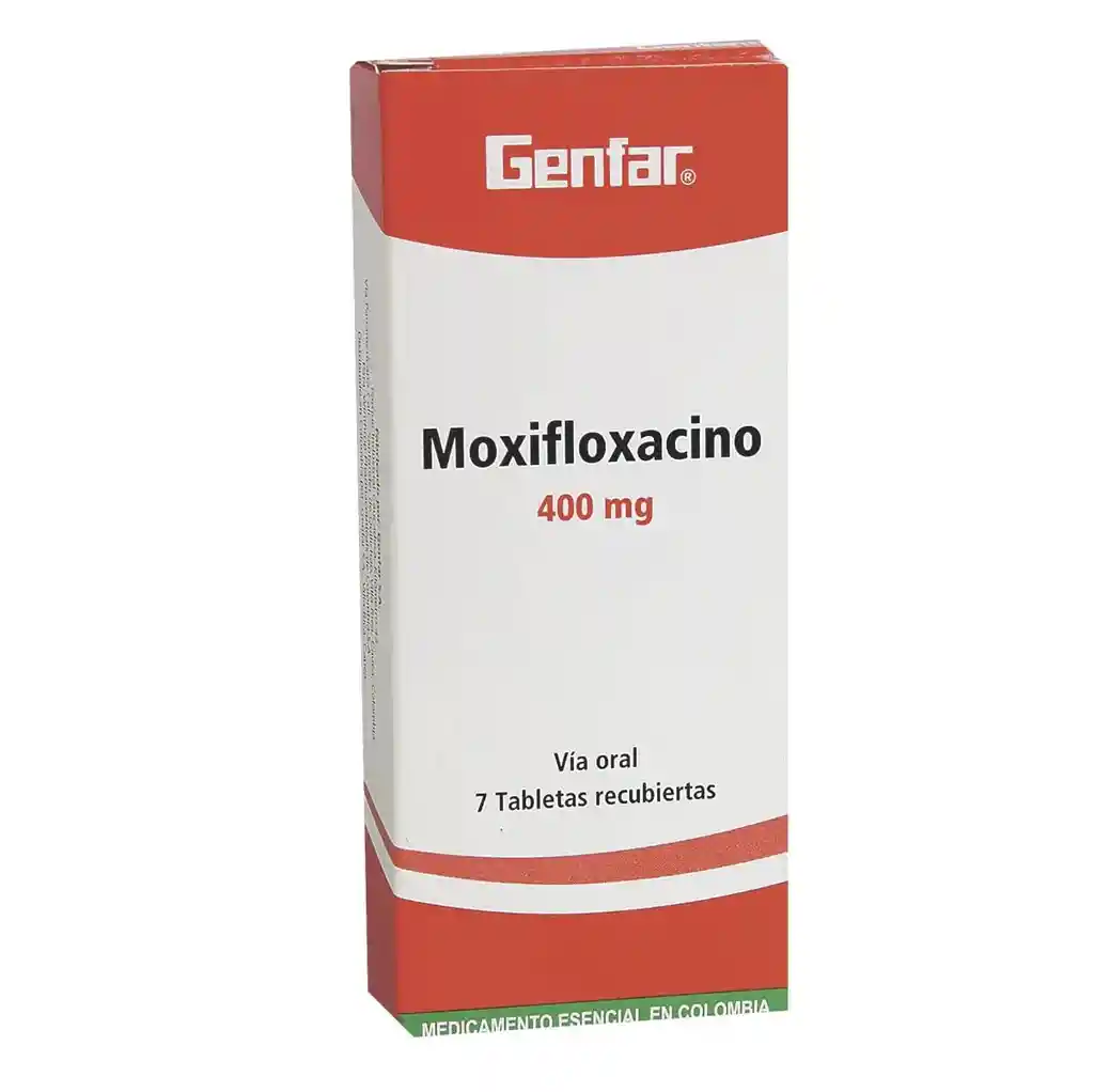 Genfar Moxifloxacino (400 mg)