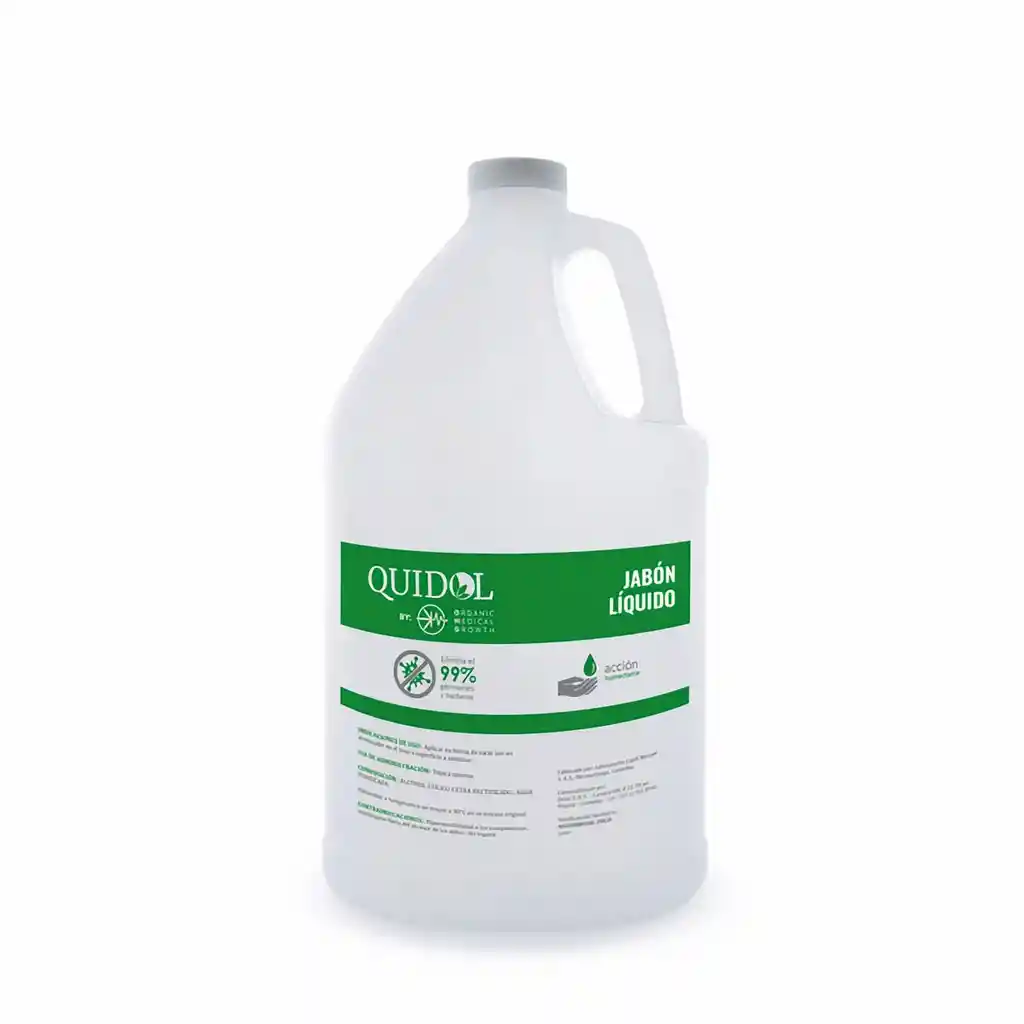Quidol Jabón Líquido Antibacterial