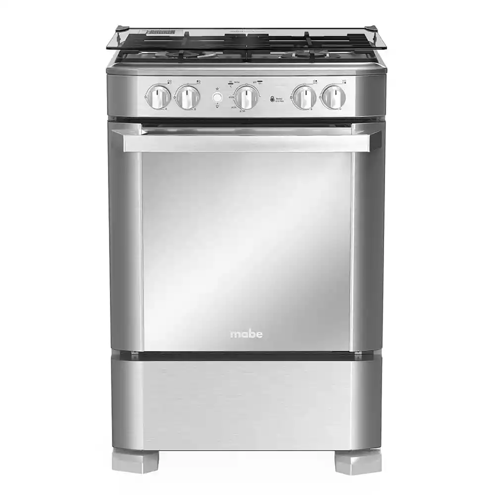 Cocina a Gas Inox Mabe - Emc6060nfx1