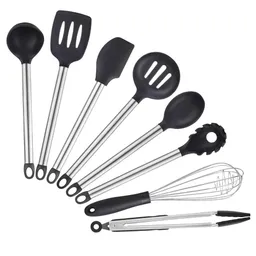 Cocina Criolla Set Utensilios Acero Inoxidable