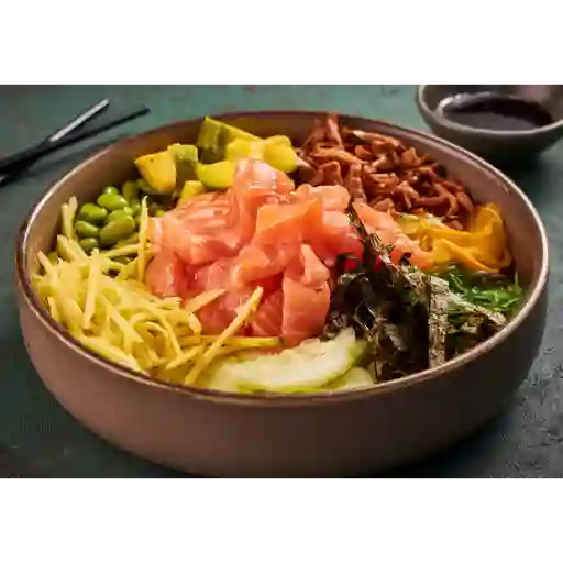 Salmón fresco poke bowl