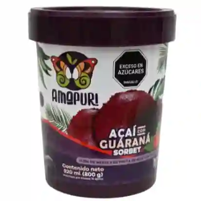 Sorbet Açaí con Guaraná 920 ml