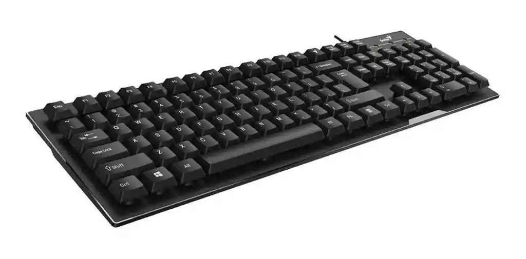 Genius Teclado Smart Kb-102 Qwerty Español Color Negro