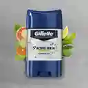 Antitranspirante en Gel Invisible Gillette Power Rush 82 g