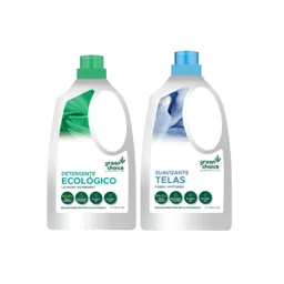 Combo Detergente Ecologico + Suavizante Para Ropa