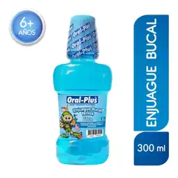 Oral-Plus Enjuague Bucal para Niños Sabor a Chicle
