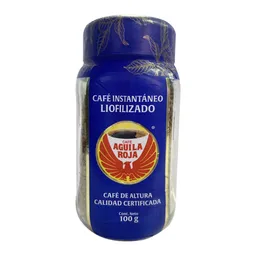 Águila Roja Café Soluble Liofilizado