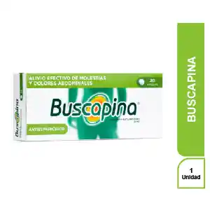 Buscapina 10 mg x 20 Grageas