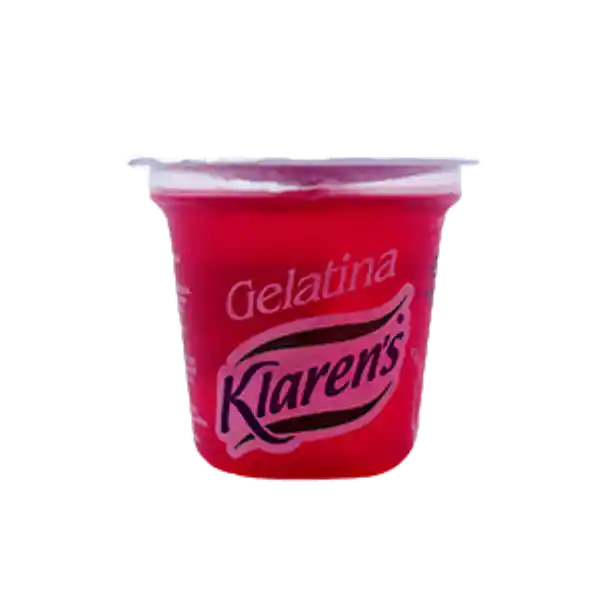 Klaren's Gelatina Fresa