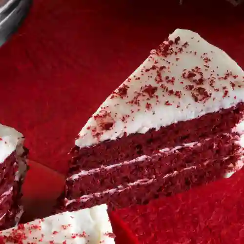 Torta de Redvelvet - Porción