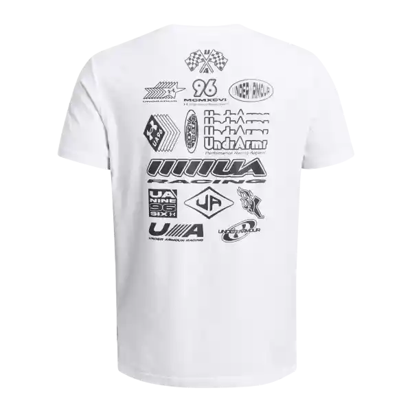 Under Armour Camiseta Everywhere Wreath Hombre Blanco Talla LG