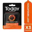 Today Condón Hot Sensation 3 Und