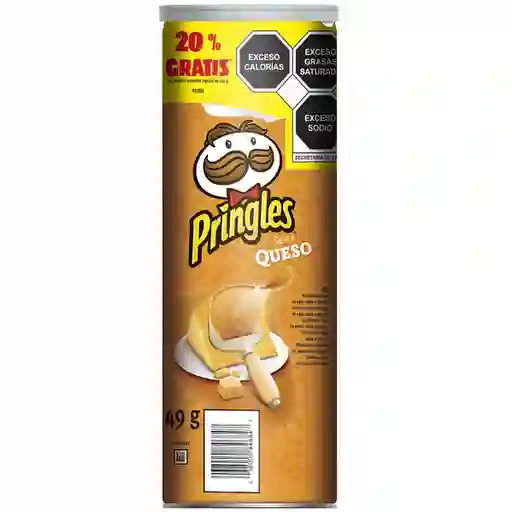 Pringles Snack Papas Queso