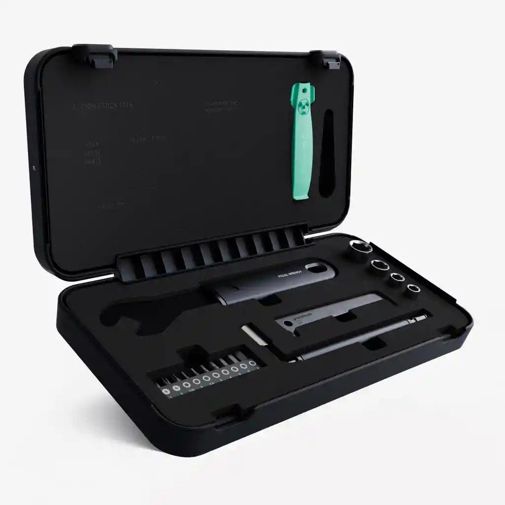 Caja de Herramientas de Ciclismo Start - Negro