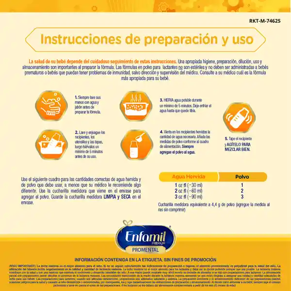 Fórmula Infantil Enfamil Premium Promental 0-12M 375 g