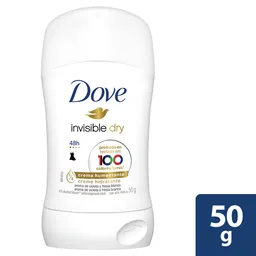 Desodorante En Barra Dove Invisible Dry 50G