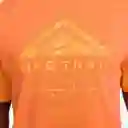 Nike Camiseta Df Tee Run Trail Para Hombre Naranja Talla M