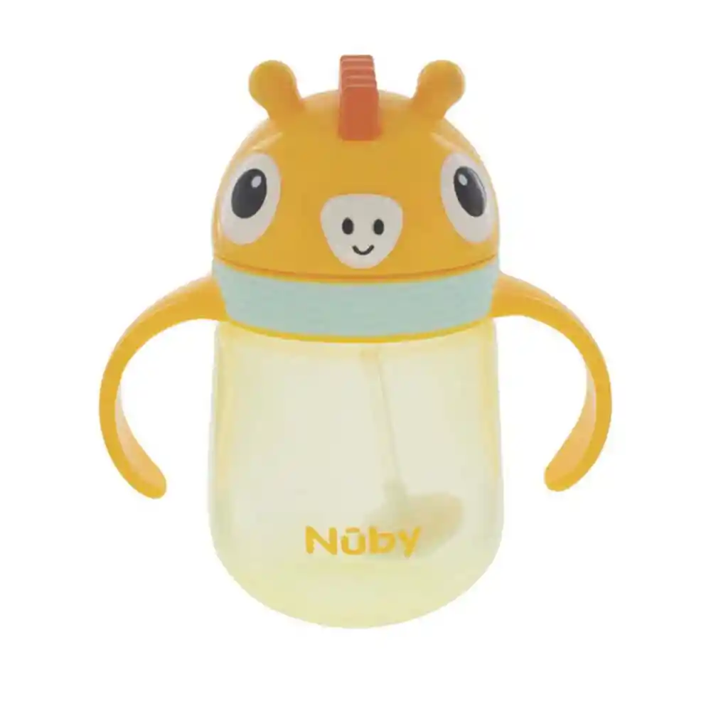 Vaso Clikit Flipit Con Pitillo Fino Jirafa Nuby 10861