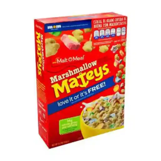 Marshmallow Mateys Cereal Malt o Meal