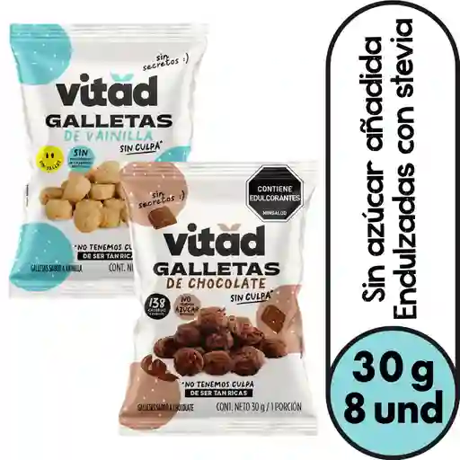 Vitad Galleta Sin Azúcar Sabores Variados