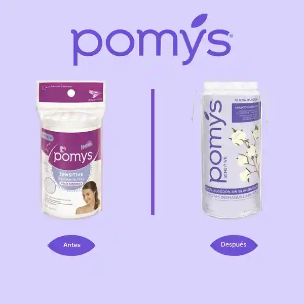 Pomys Rueditas Faciales Sensitive