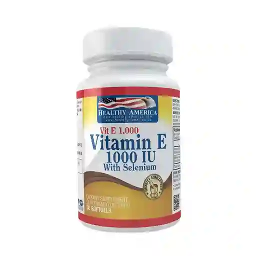 Healthy America  Suplemento Dietario de Vitamina E