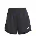 Adidas Short Pacer Knit High Para Mujer Negro Talla M5