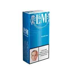 Cigarrillos L & M Silver Evo Media Cajetilla (10 Und)
