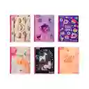Cuaderno Norma 50 Hojas Cuadriculado Fem Surtido