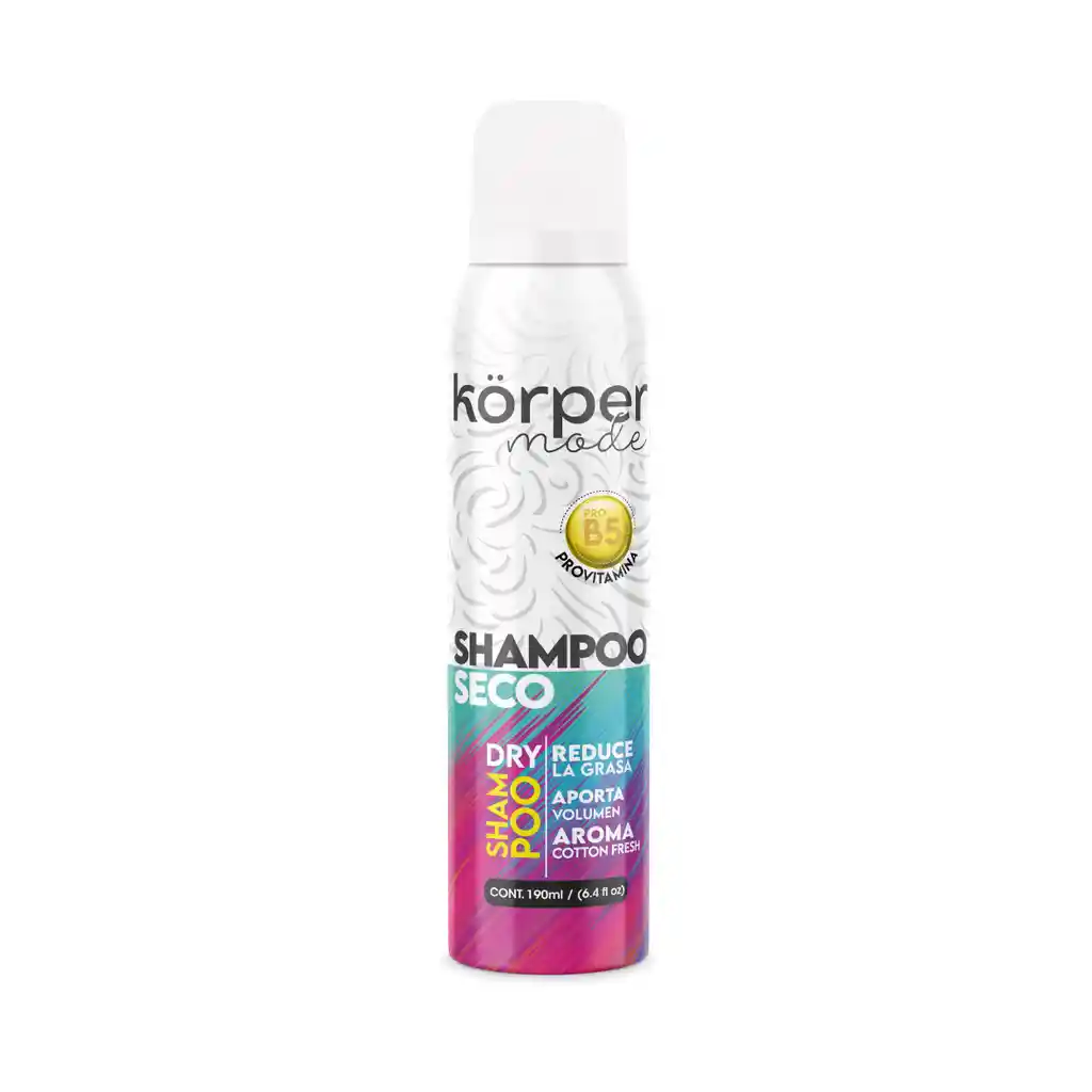 Korper Mode Shampoo Seco Dry Aroma Cotton Fresh 