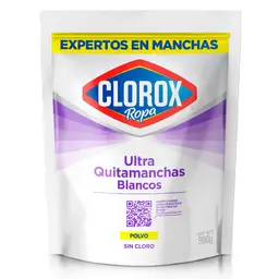 Clorox Quitamanchas Ultra Blancos en Polvo