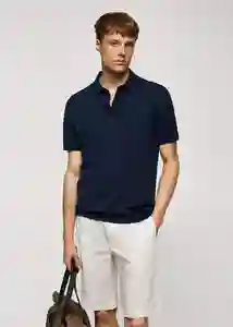 Camiseta Polo Arraona Navy Talla XXL Hombre Mango