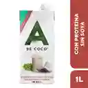 A De Coco Alimento Líquido de Coco Con Proteína Vegetal 