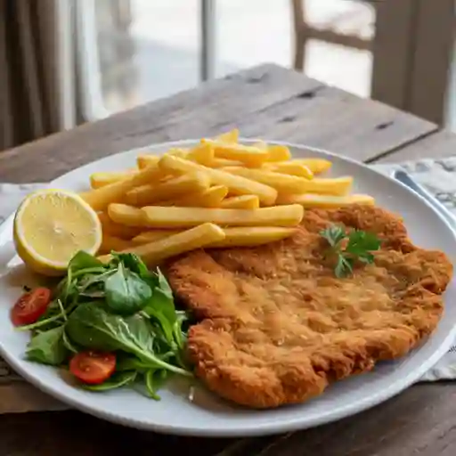 Milanesa de pollo