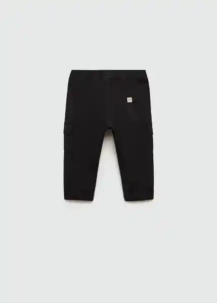 Pantalón Nico Negro Talla 72 Niños Mango