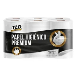 Papel Higiénico Premium 3 Hojas 384 m T/L/D Todos Los Dias