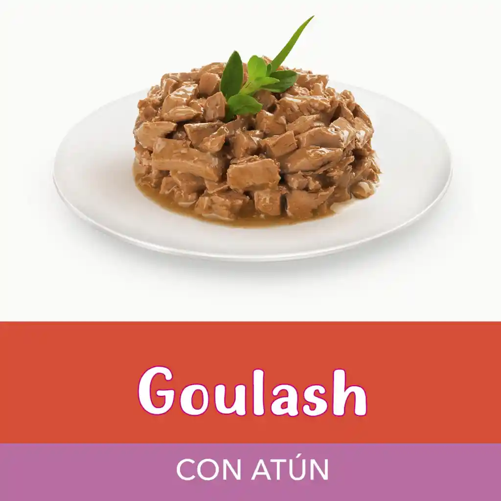 Comida húmeda para gato Purina Fancy Feast Goulash sabor a atún x 85gr