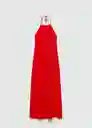 Vestido Sorani Rojo Talla XS Mujer Mango