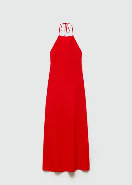 Vestido Sorani Rojo Talla XS Mujer Mango