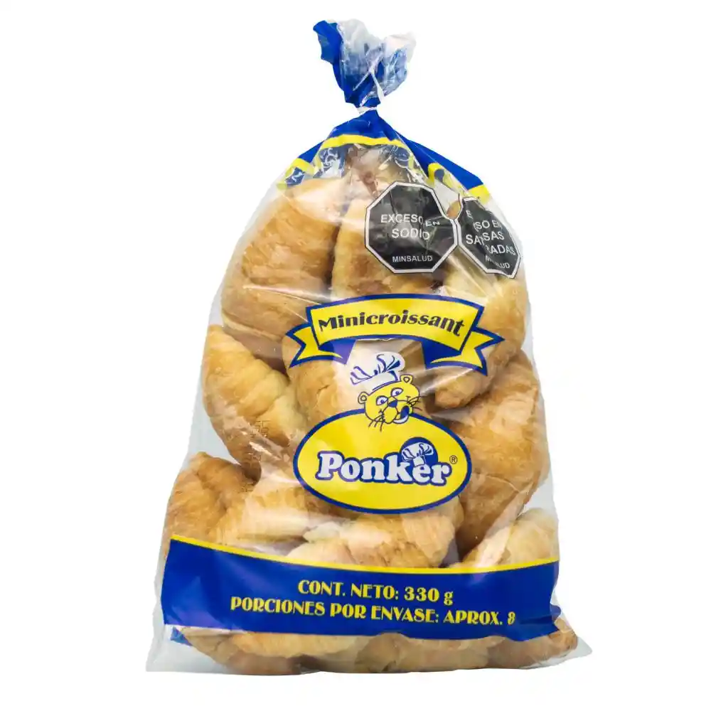 Croissant Ponker Minicroissant (330 Gr)